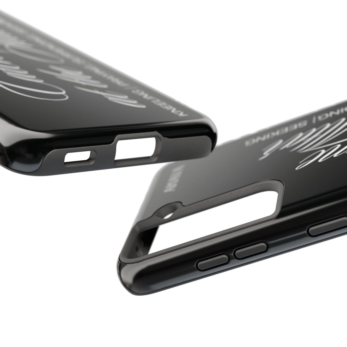 "Catch Me at the Altar" Black Phone Case