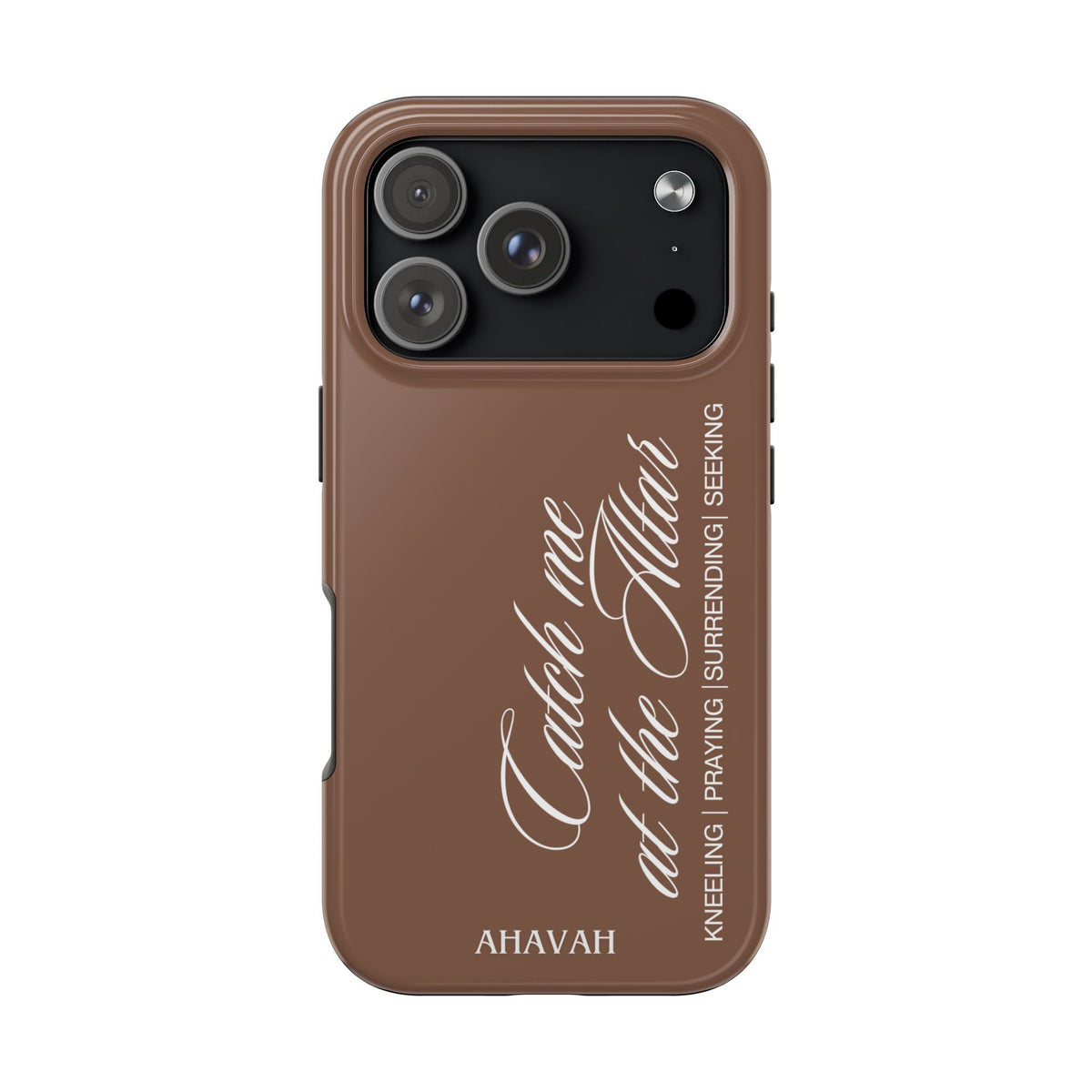 Catch Me at the Altar Phone Case - Cocoa