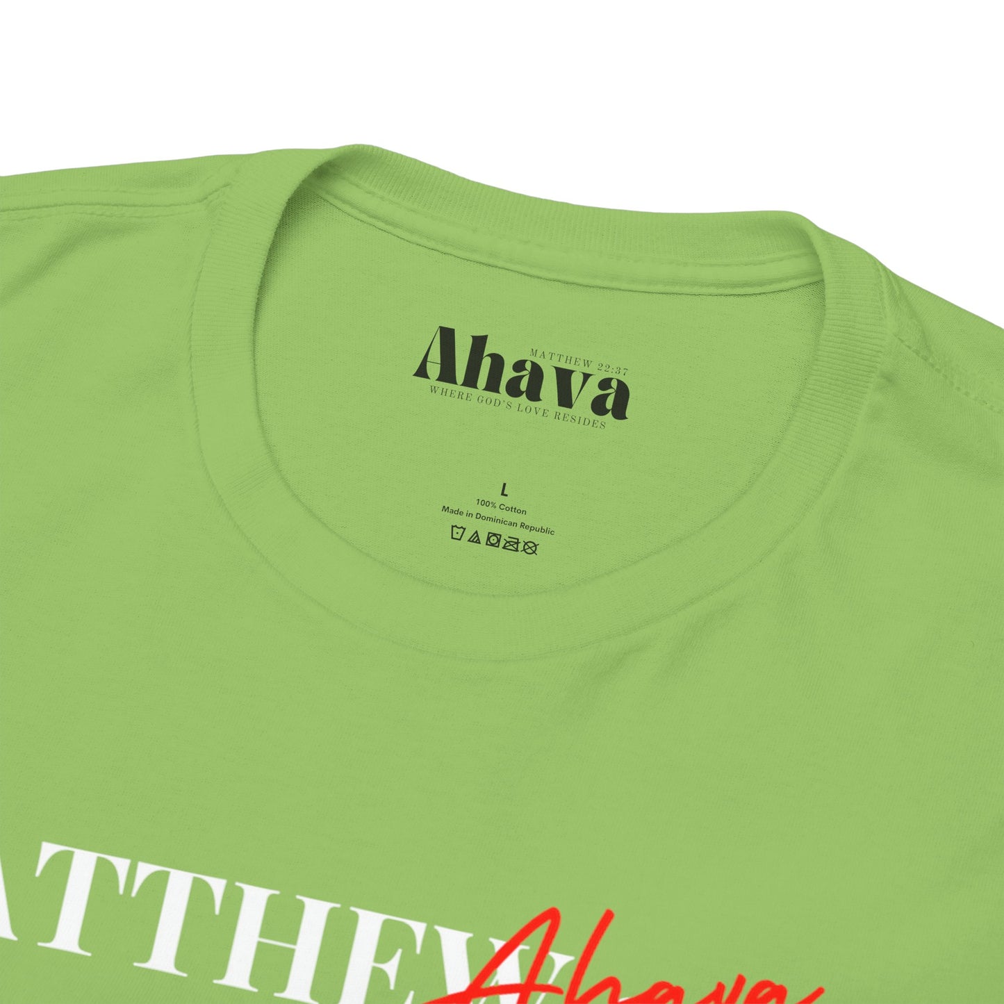 Lover of Christ : Matthew 22:37 Shirt