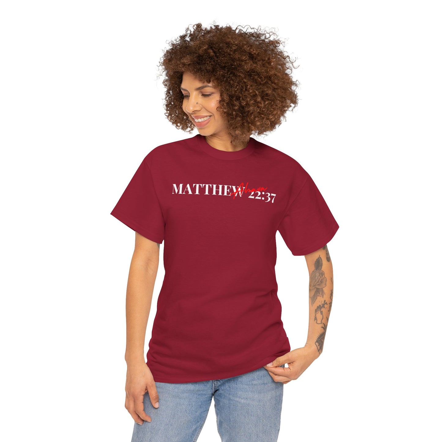 Lover of Christ : Matthew 22:37 Shirt
