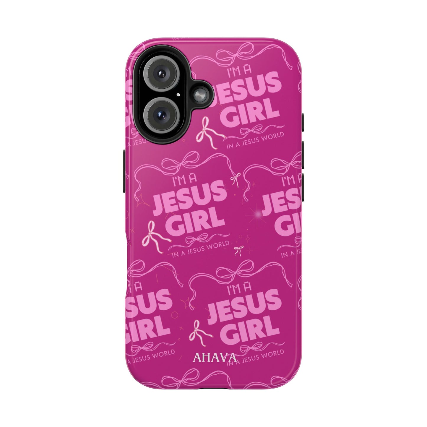 I'm a Jesus Girl Phone Case - Pink