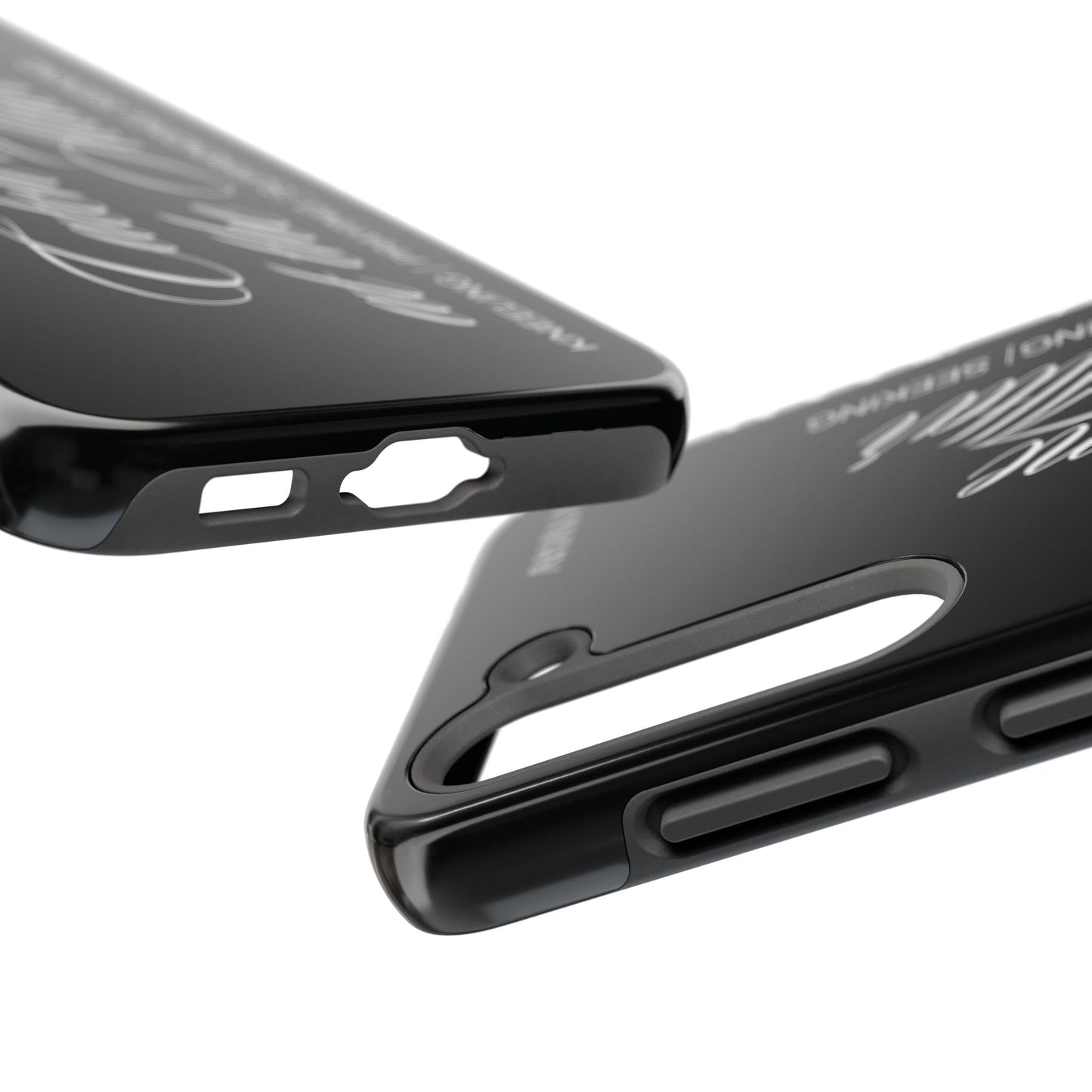 "Catch Me at the Altar" Black Phone Case