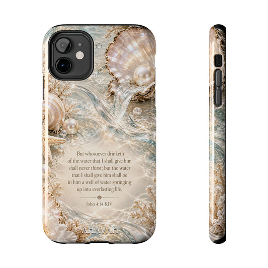 John 14:14 Everlasting life Phone Case
