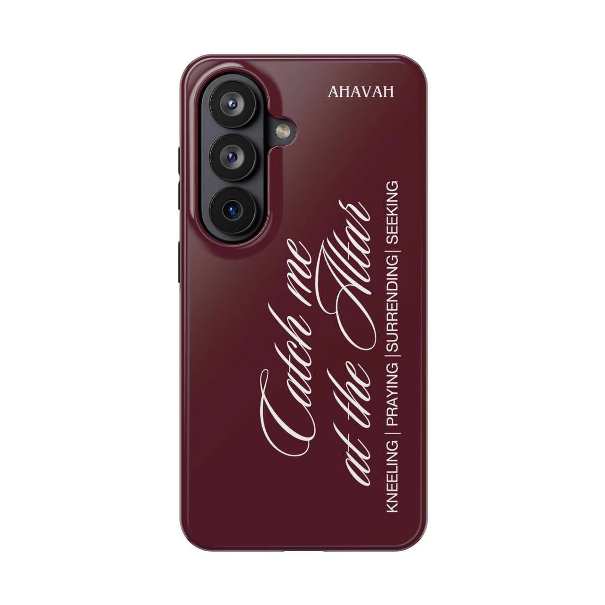 Catch Me at the Altar Phone Case | Anointed Wine