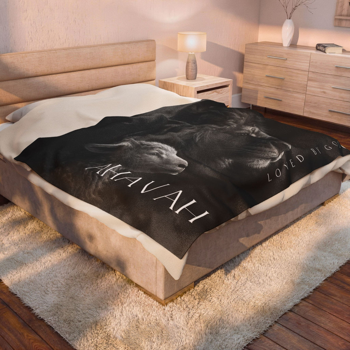 Ahava: The Lion and the Lamb Prayer Blanket