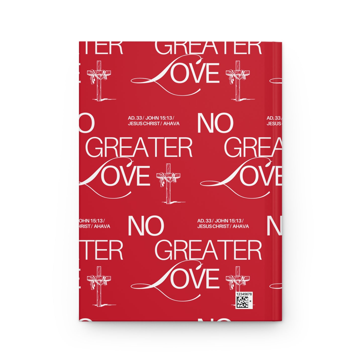 "No Greater Love" (Red) Journal