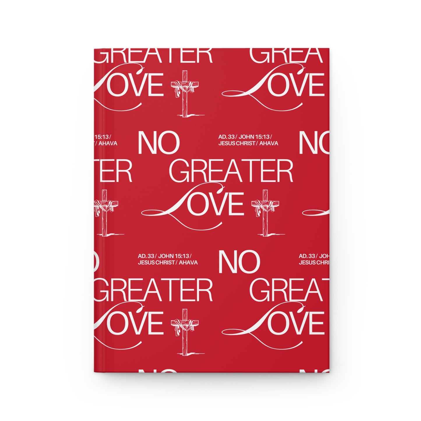 "No Greater Love" (Red) Journal