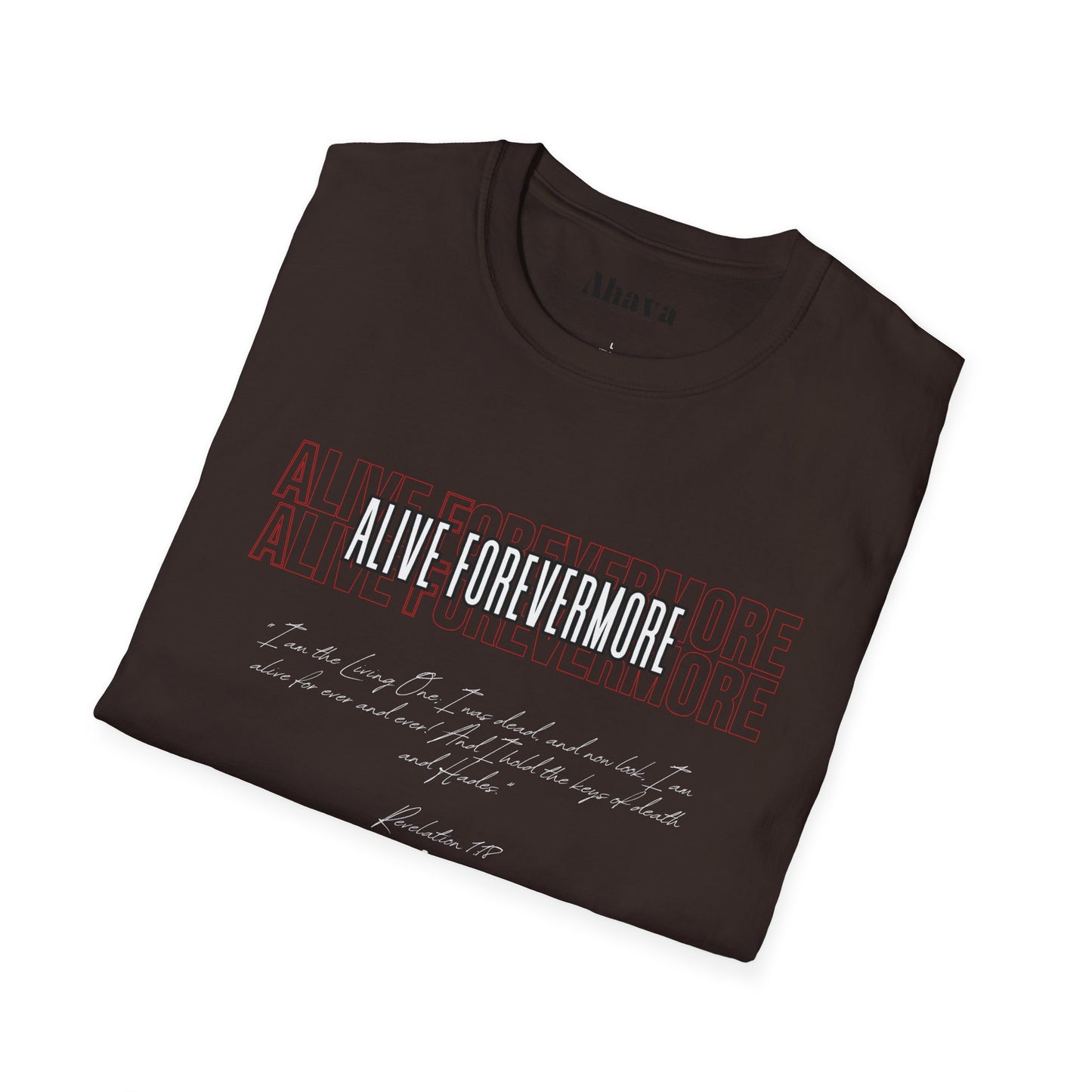 Alive Forevermore T-Shirt – Revelation 1:18