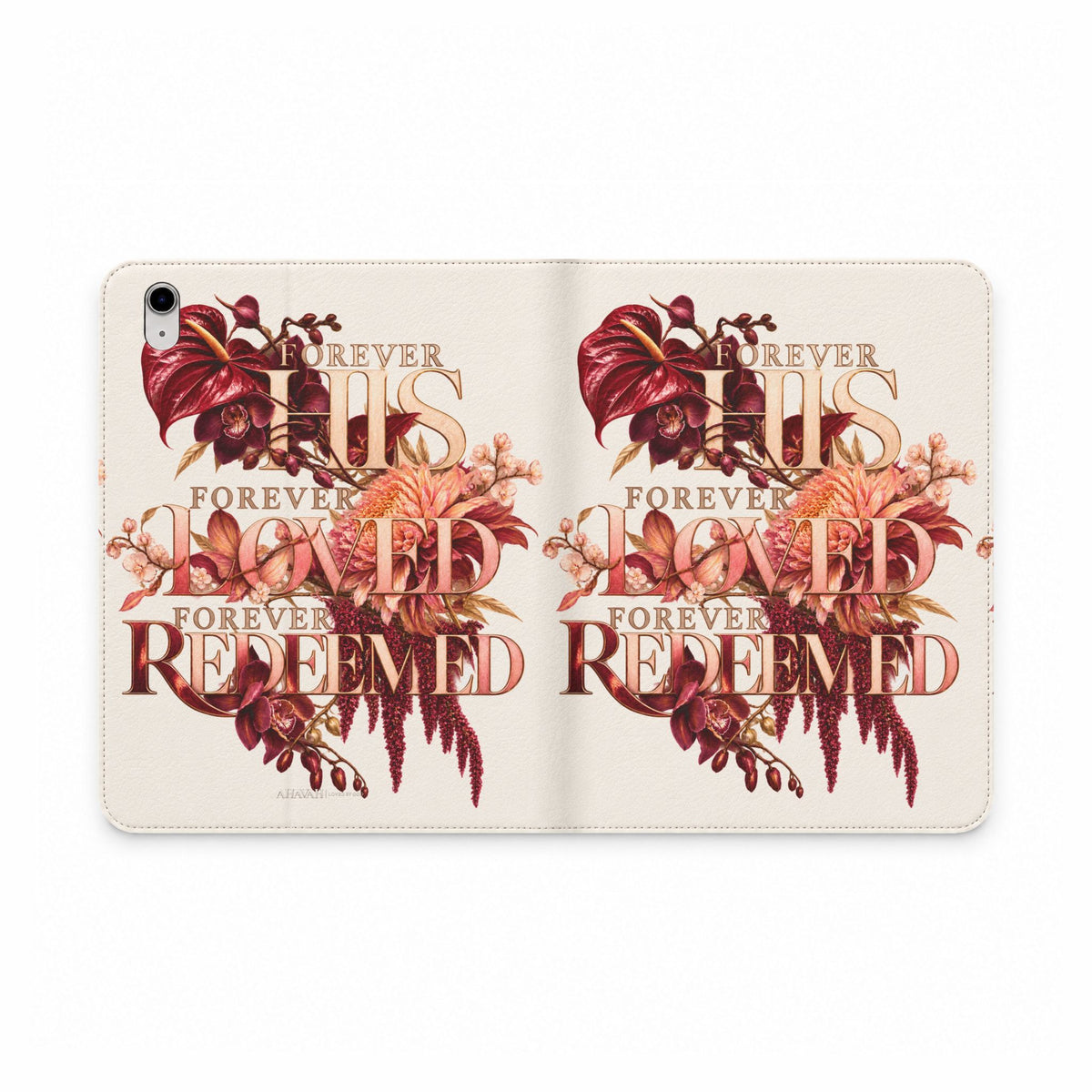 Forever His — Covenant Bloom Tablet Folio Case