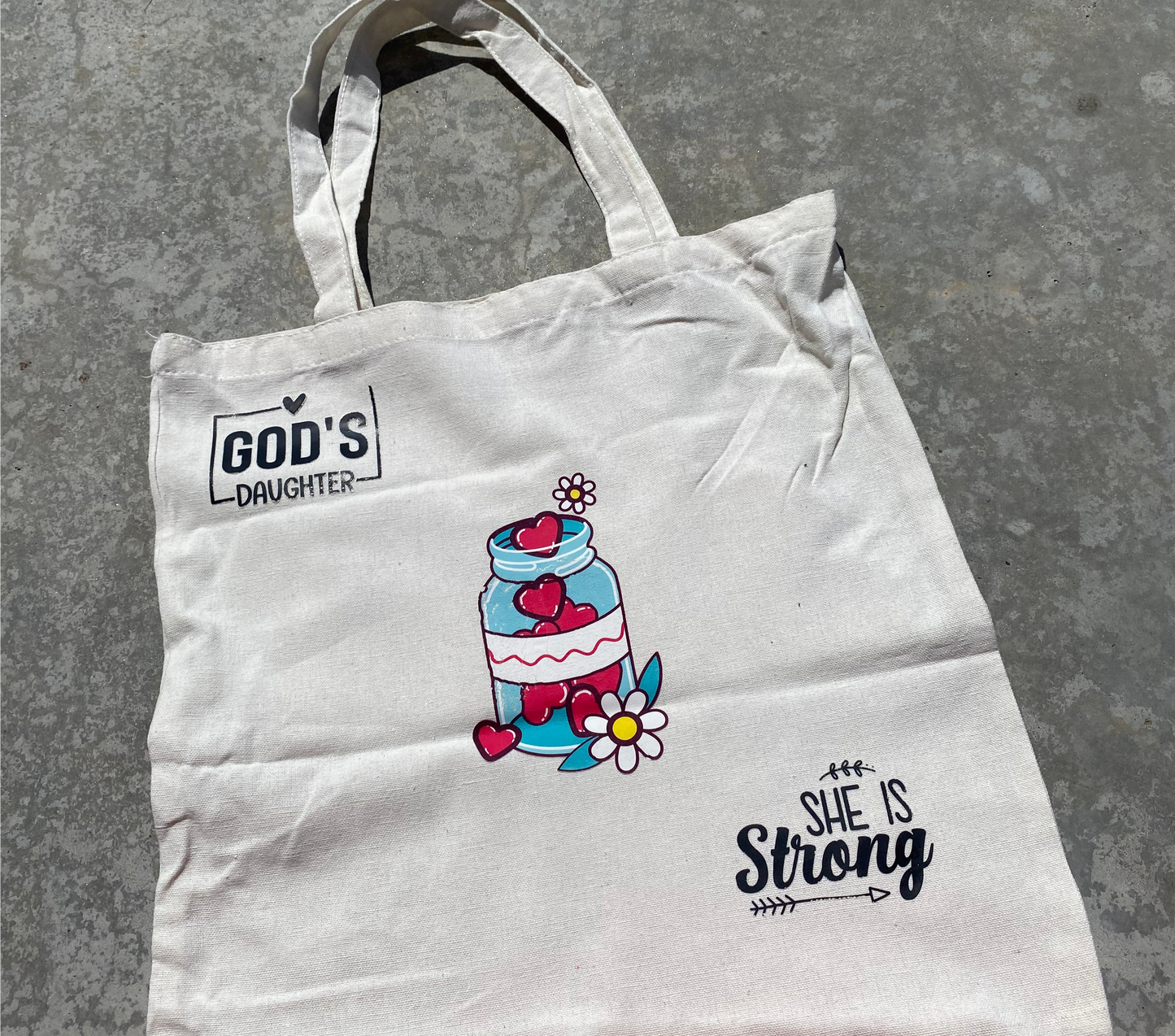 RED Blessed Tote