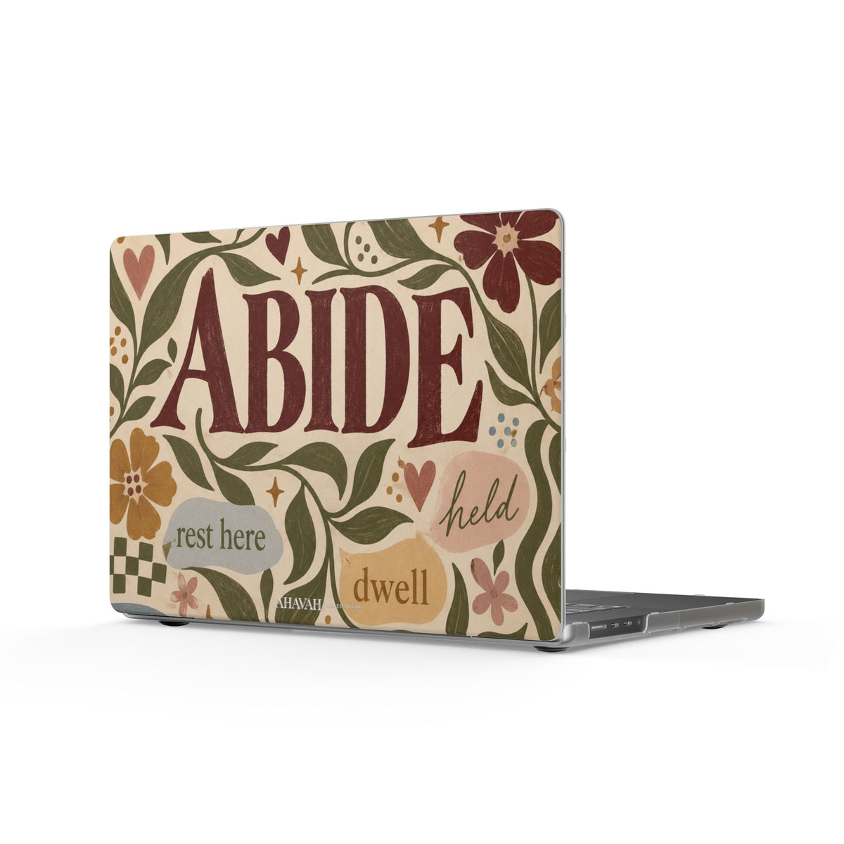 Abide in Him MacBook Case