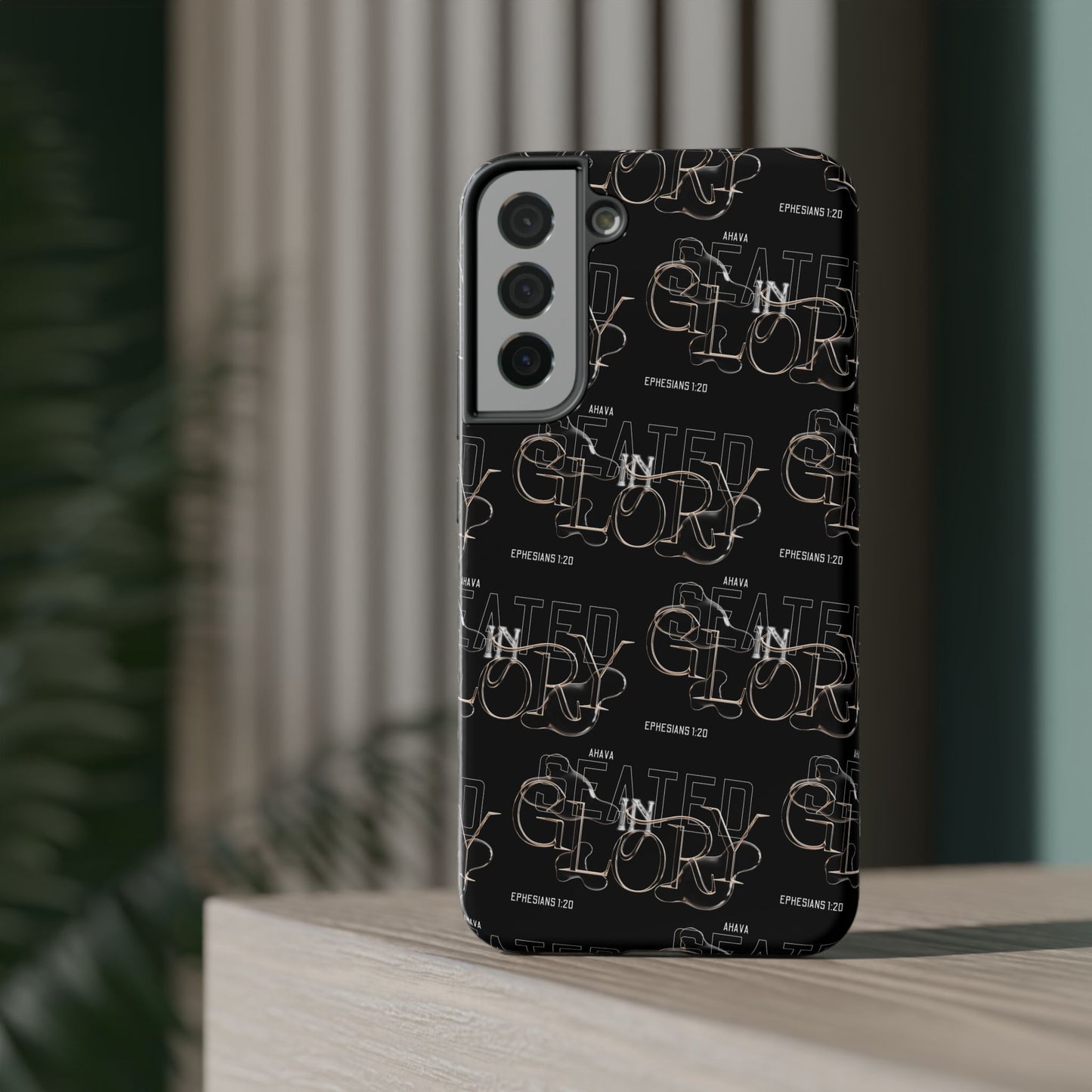 Seated in Glory Phone Case