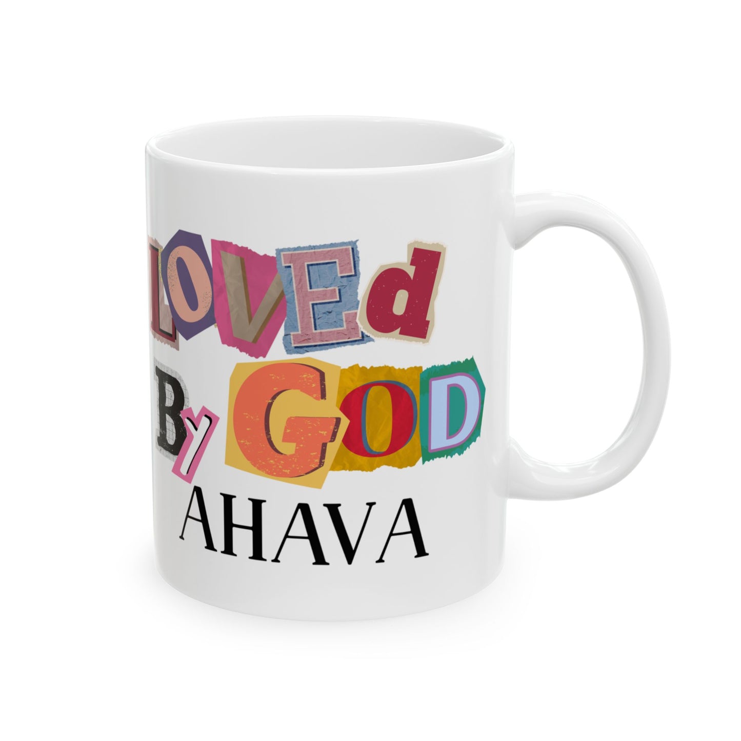 Loved by God Graphic Mug