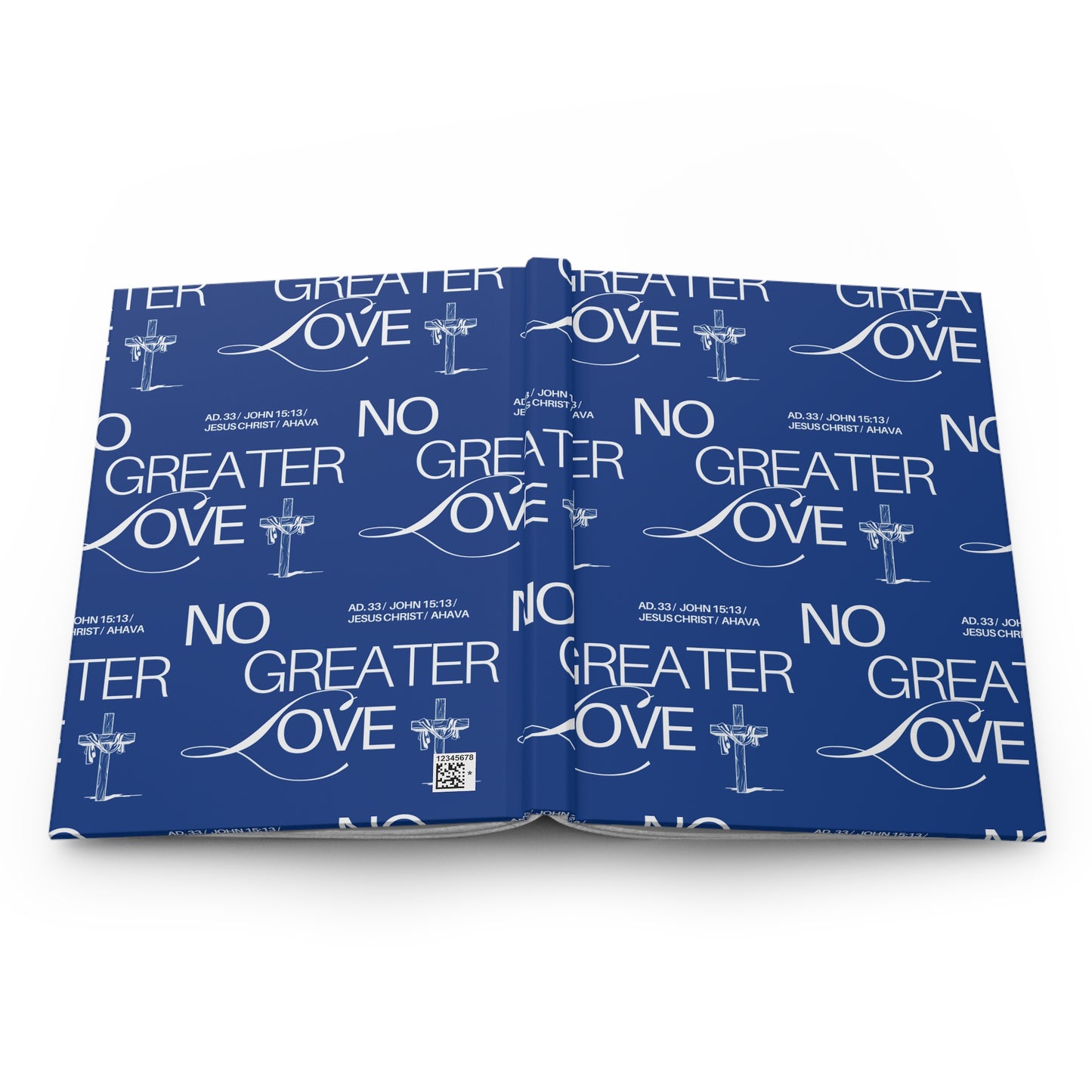"No Greater Love" (Blue) Journal