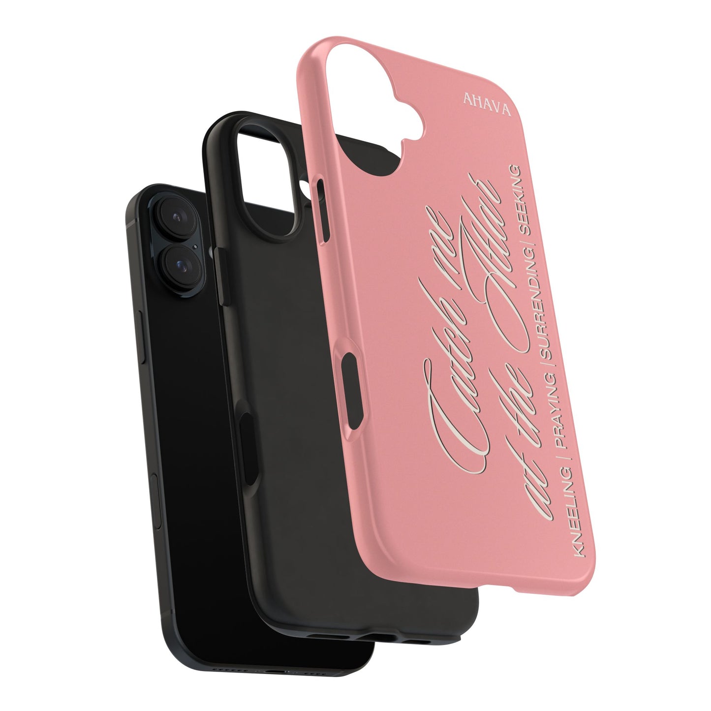 "Catch Me at the Altar" Dusty Rose Phone Case