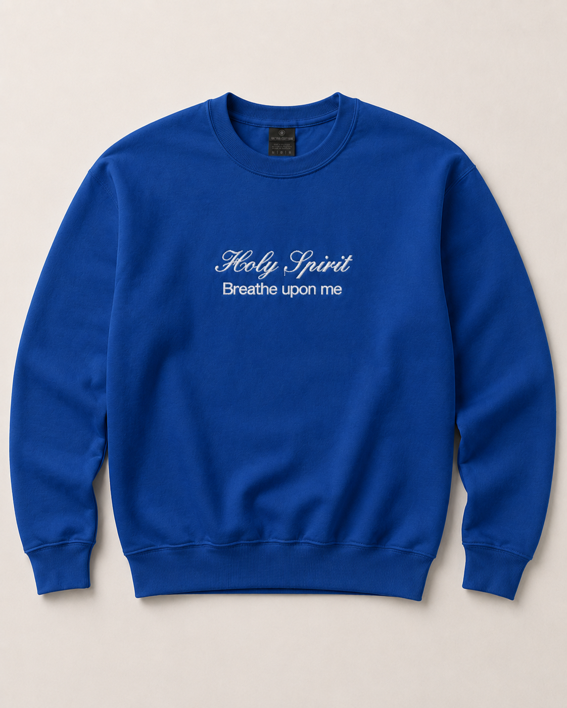 Holy Spirit Breathe Upon Me | Embroidery