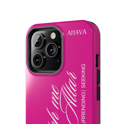 "Catch Me at the Altar" Hot Pink Phone Case