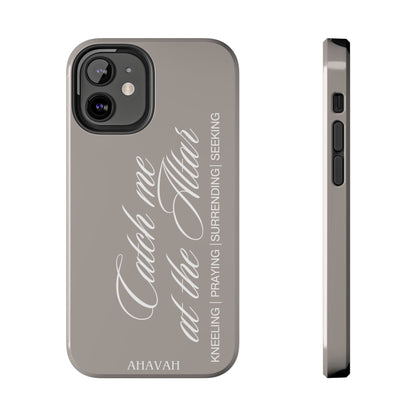 Catch Me at the Altar | Stone Altar Phone Case