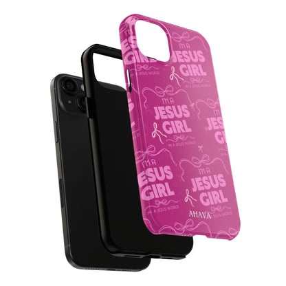 I'm a Jesus Girl Phone Case - Pink