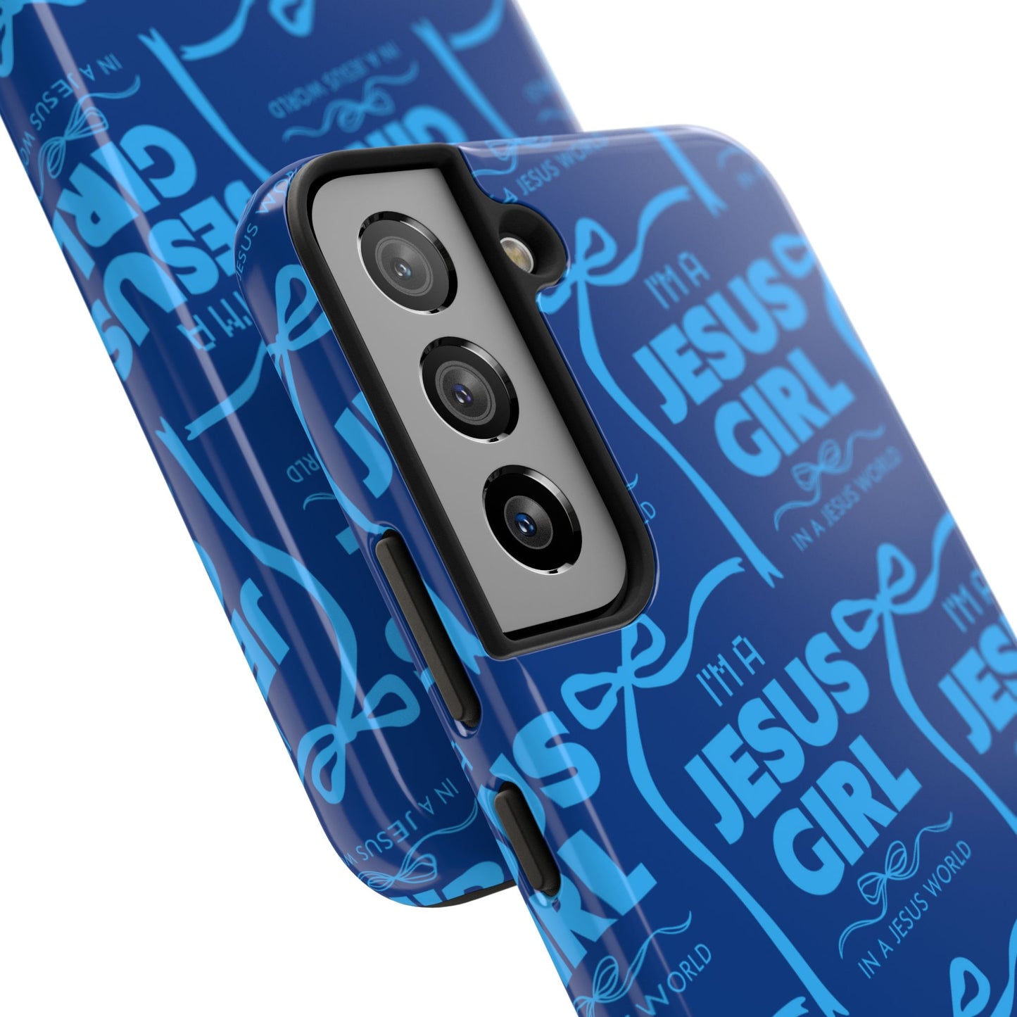 I'm a Jesus Girl Phone Case - Blue