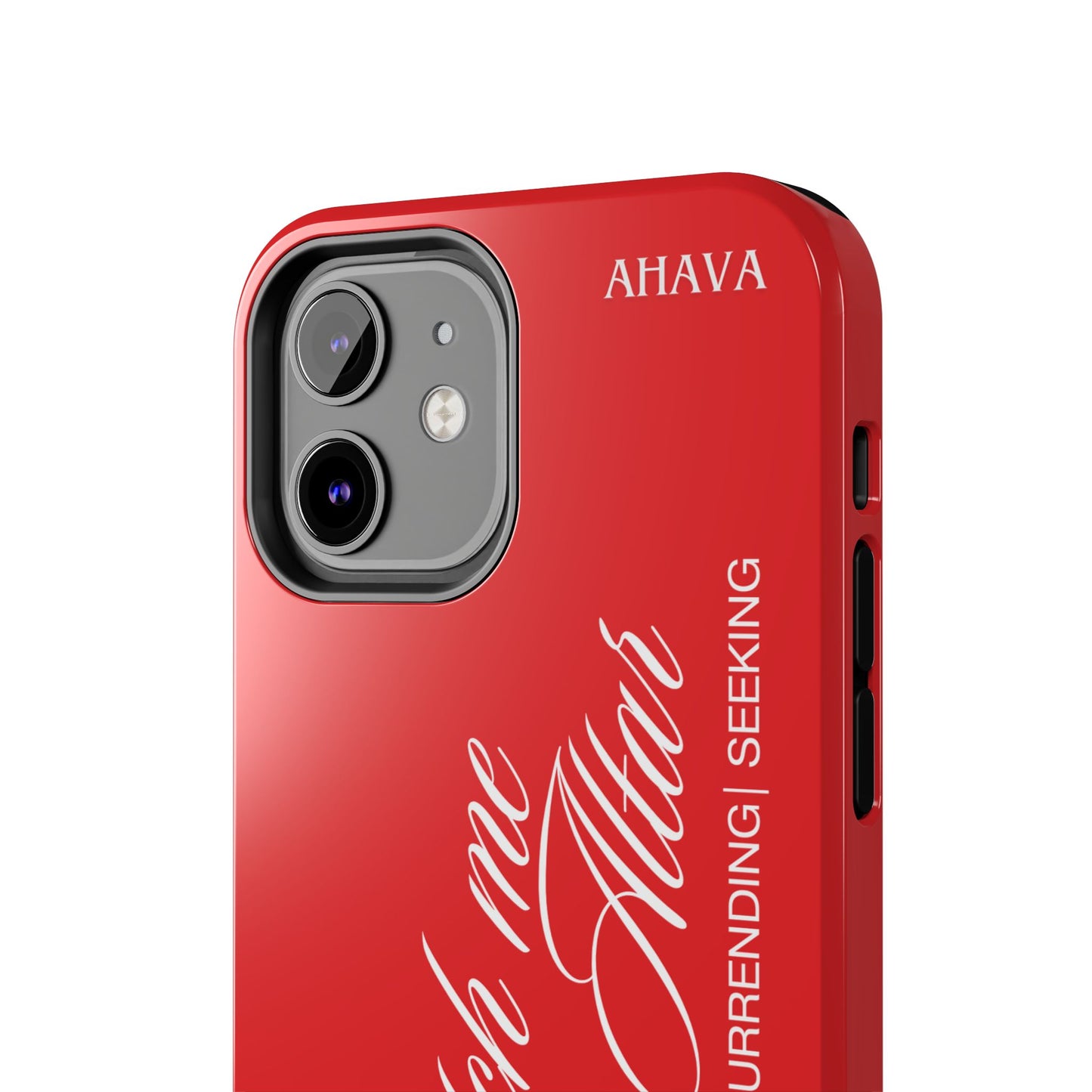 "Catch Me at the Altar" Red Phone Case