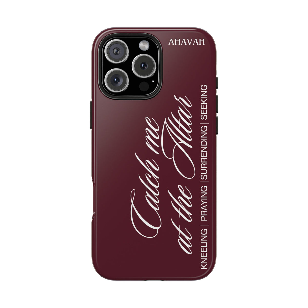 Catch Me at the Altar Phone Case | Anointed Wine