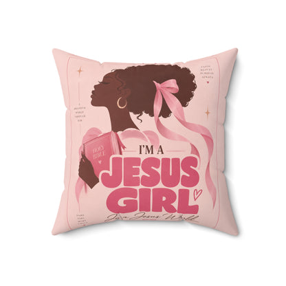 The "Jesus Girl" Accent Pillow