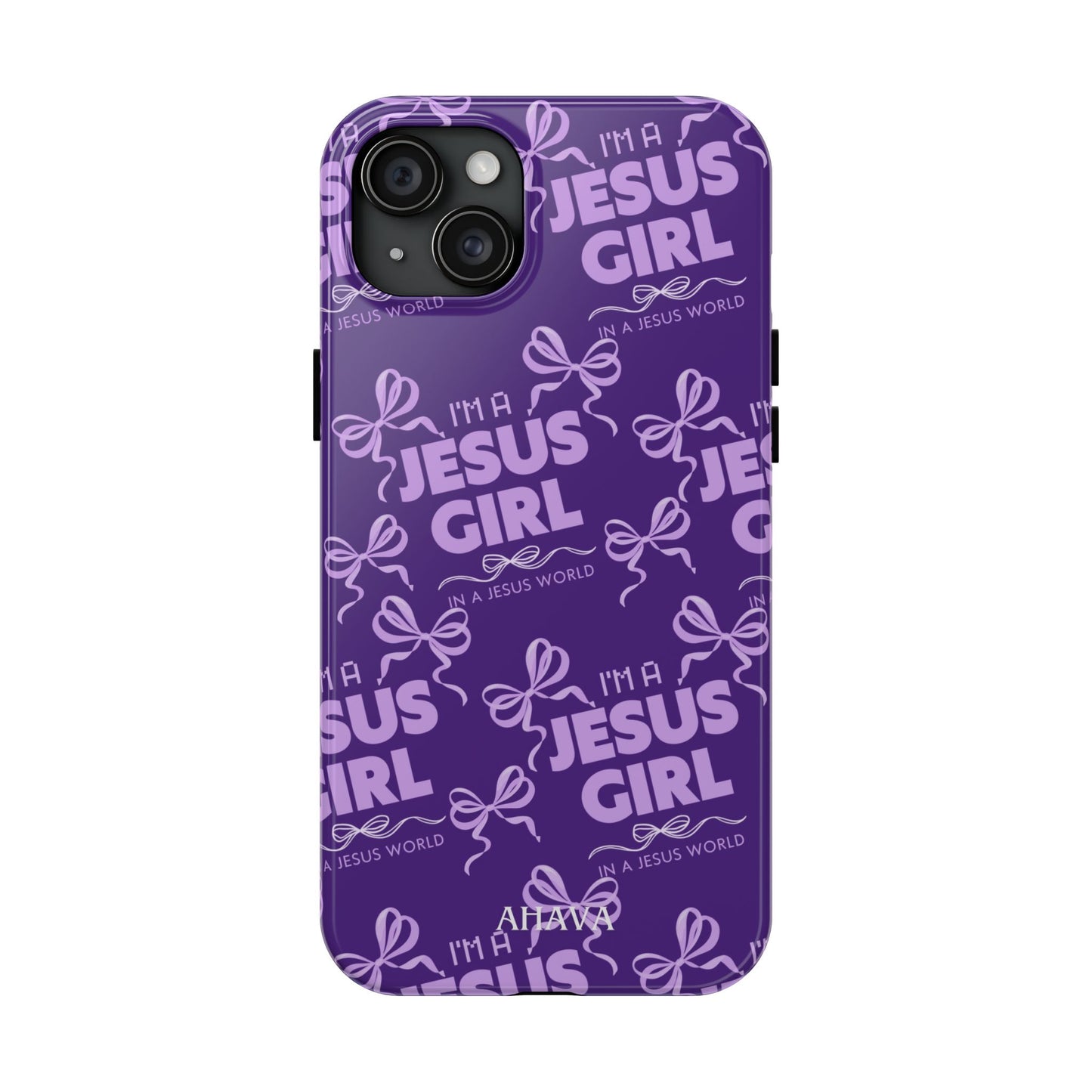 I'm a Jesus Girl Phone Case - Purple