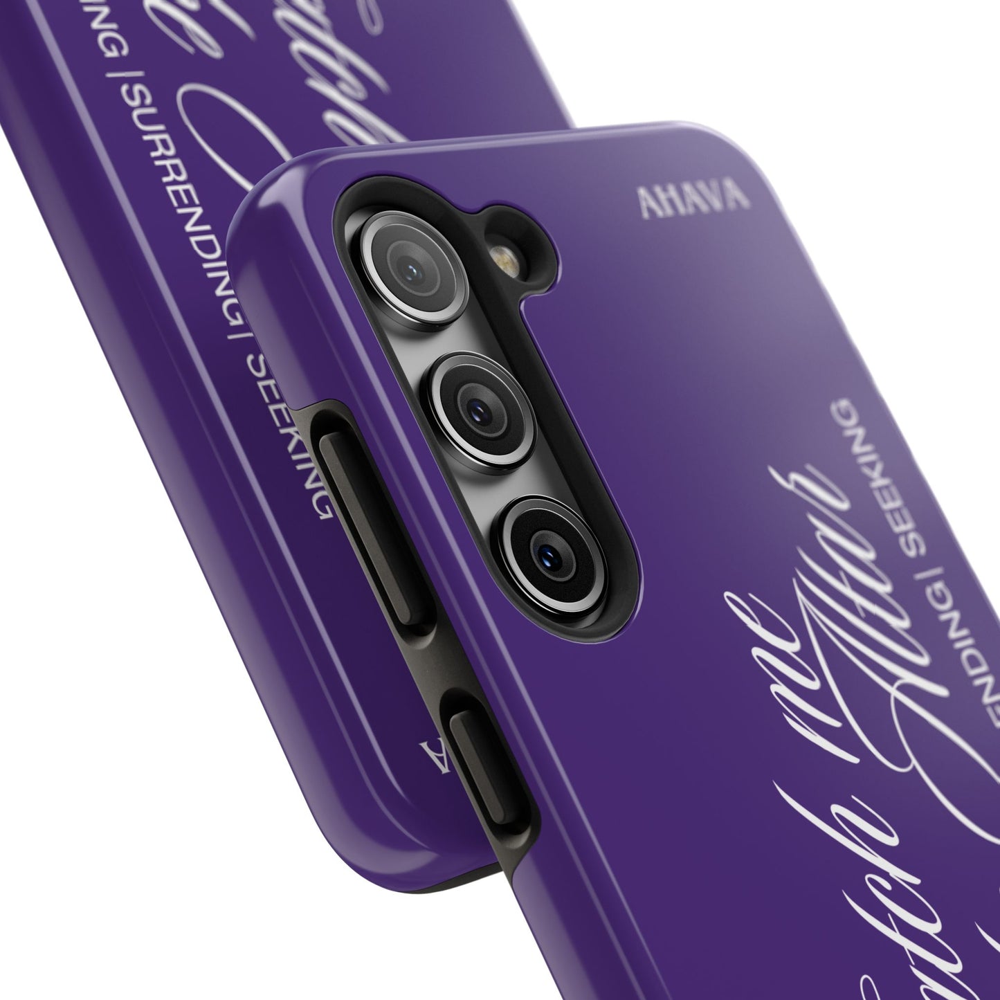 "Catch Me at the Altar" Purple Phone Case