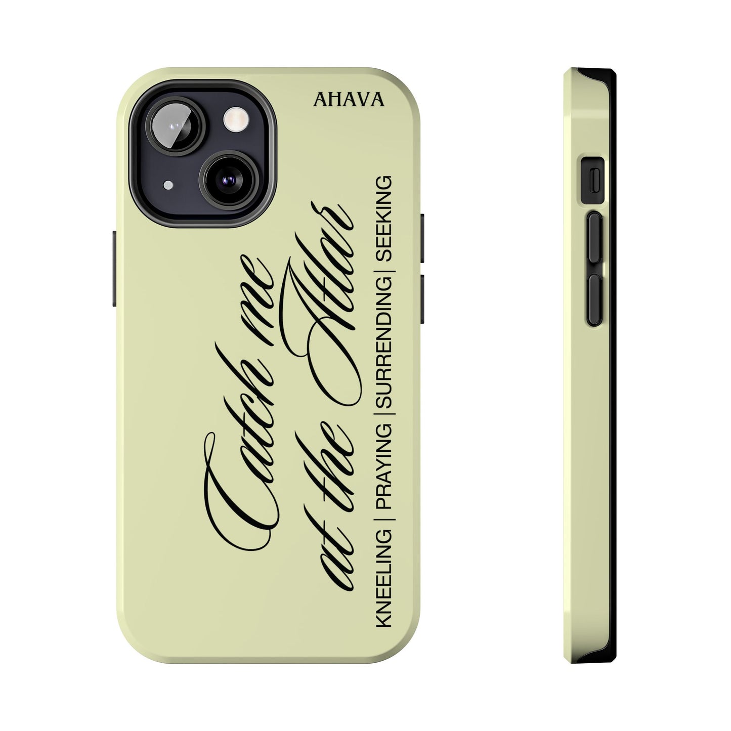 "Catch Me at the Altar" Lemon Phone Case