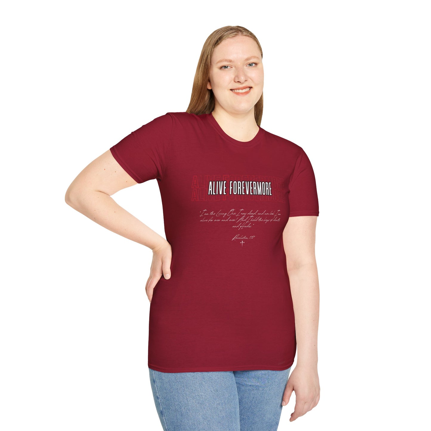 Alive Forevermore T-Shirt – Revelation 1:18