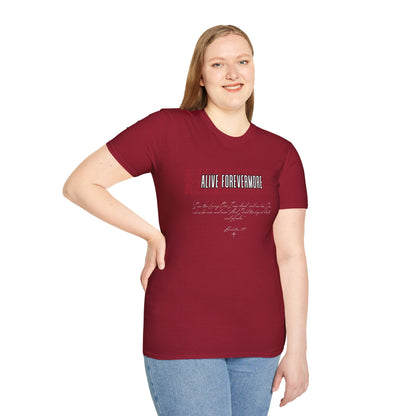 Alive Forevermore T-Shirt – Revelation 1:18