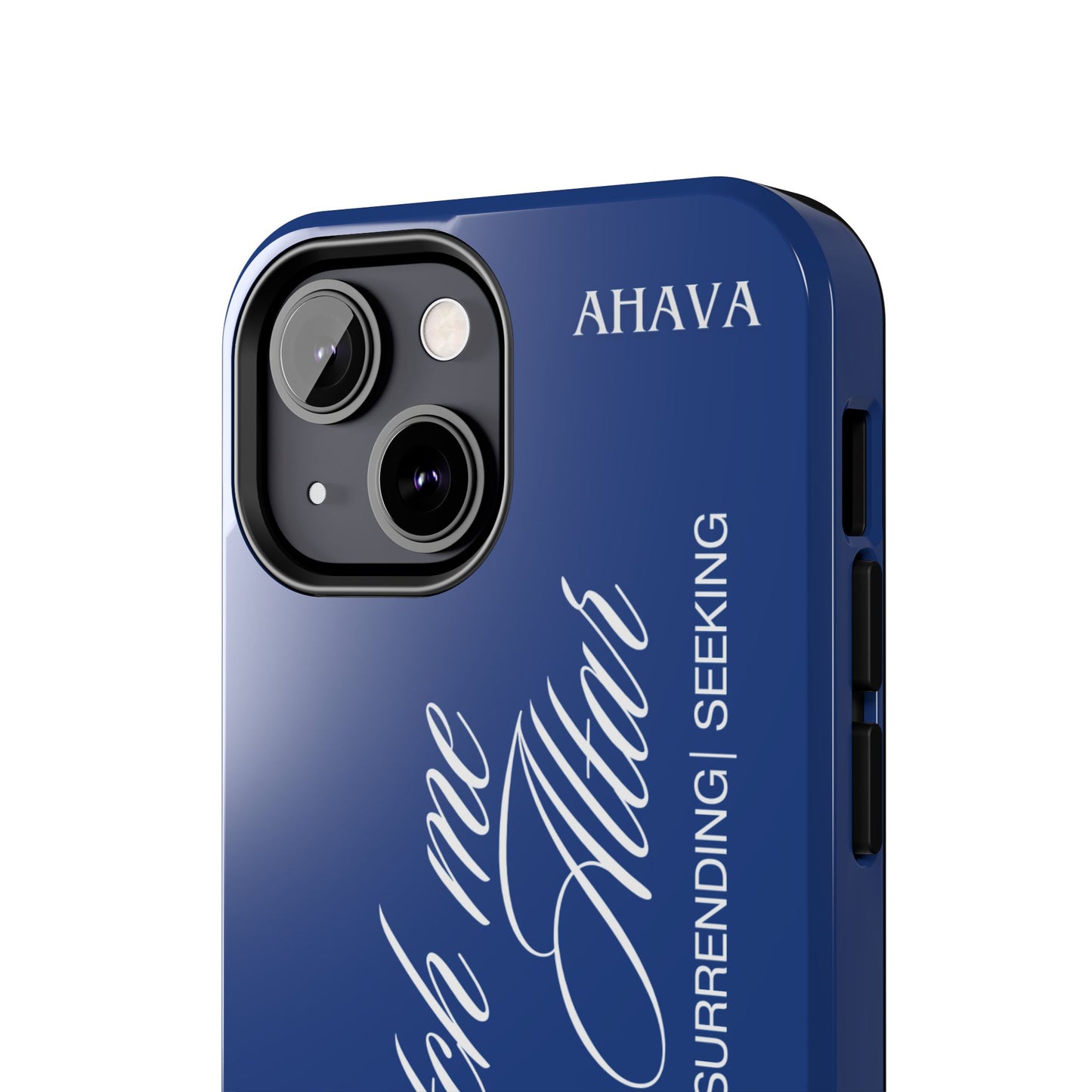 "Catch Me at the Altar" Blue Phone Case