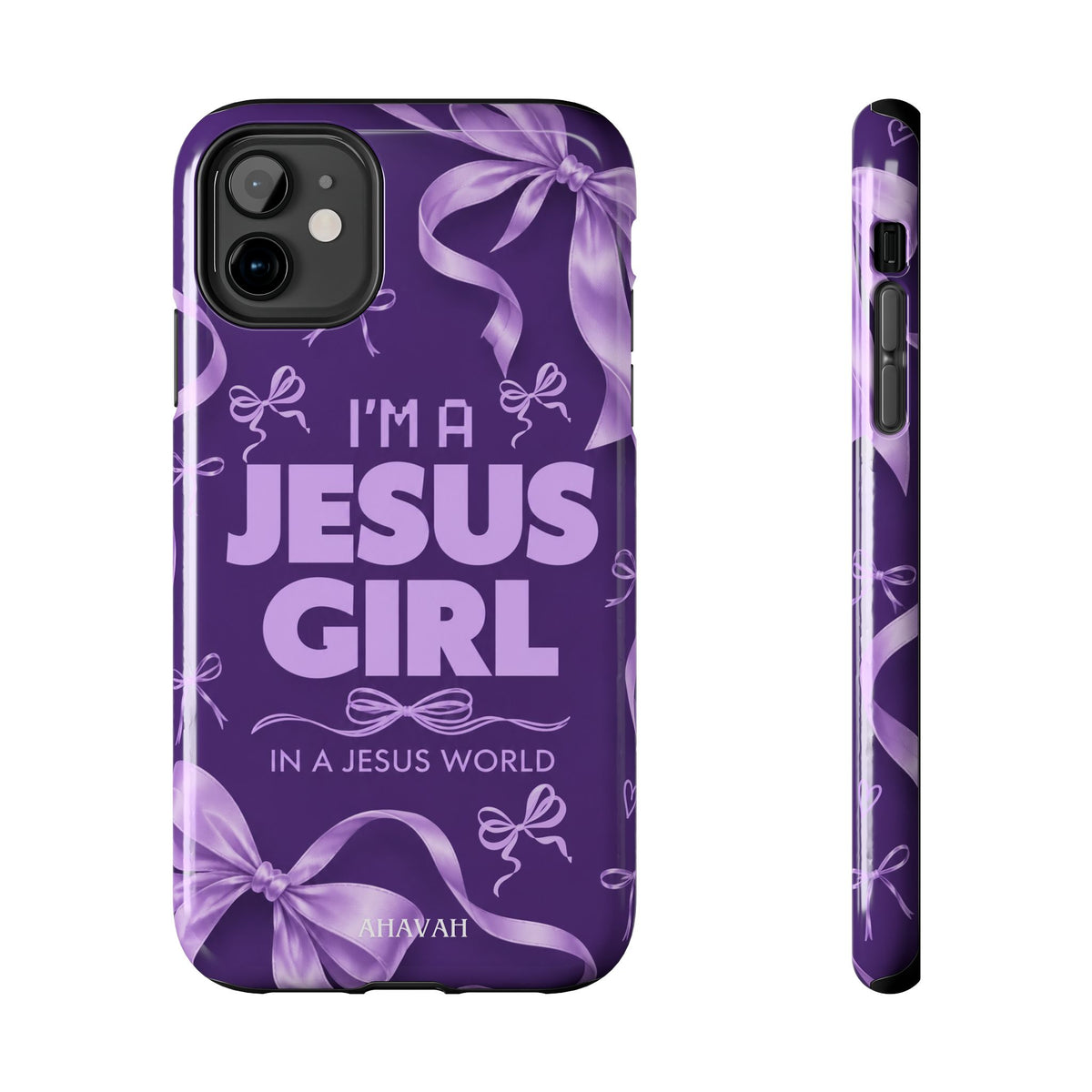 I'm a Jesus Girl Phone Case - Purple