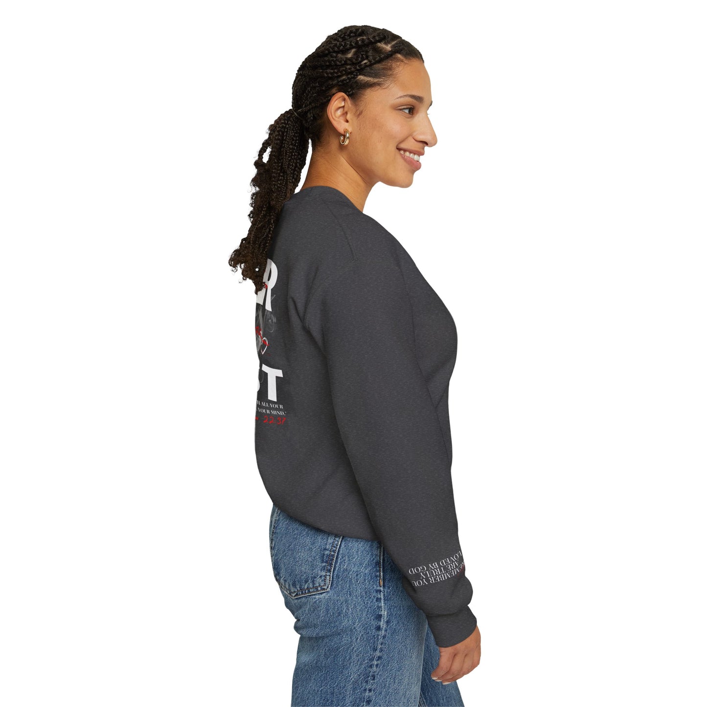 Lover of Christ Sweatshirt | Matthew 22:37