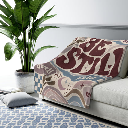 BE STILL Fleece Blanket