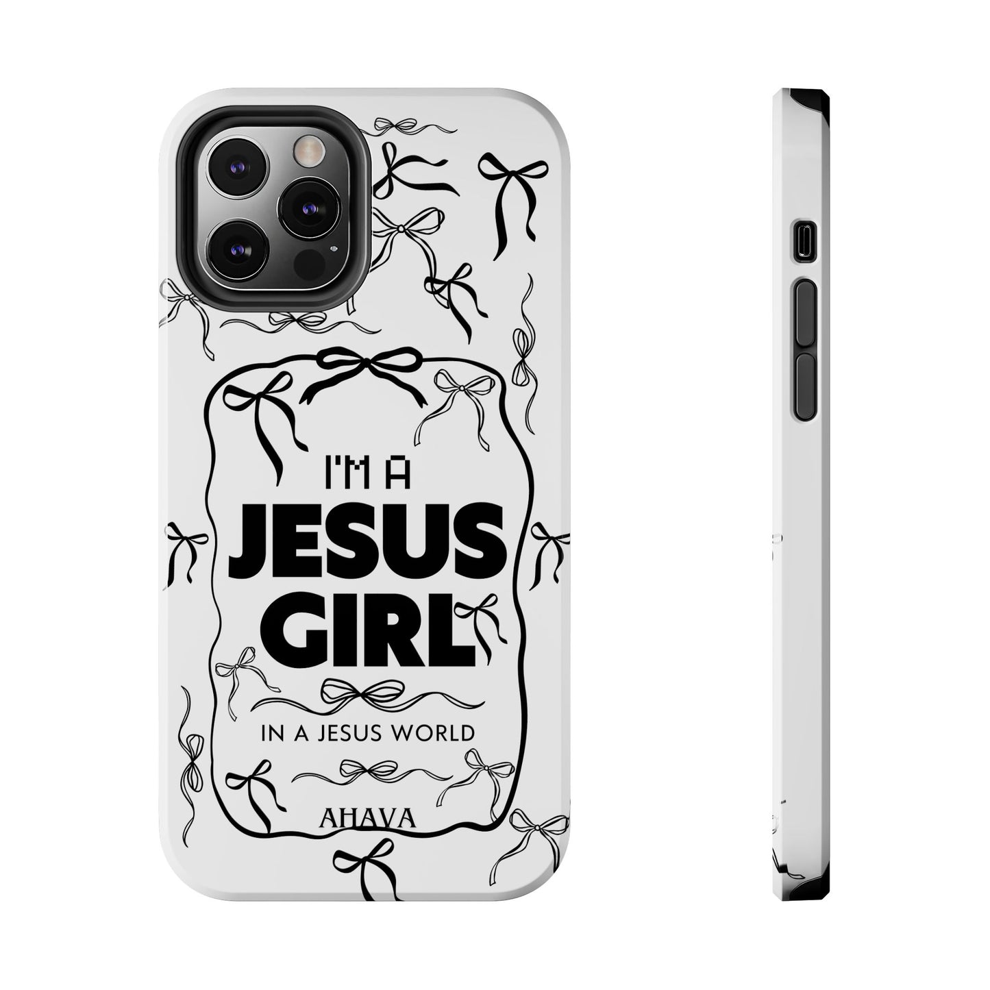 I'm a Jesus Girl  Case - black