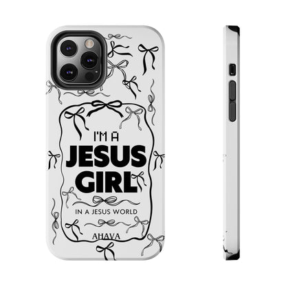 I'm a Jesus Girl  Case - black
