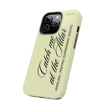 "Catch Me at the Altar" Lemon Phone Case