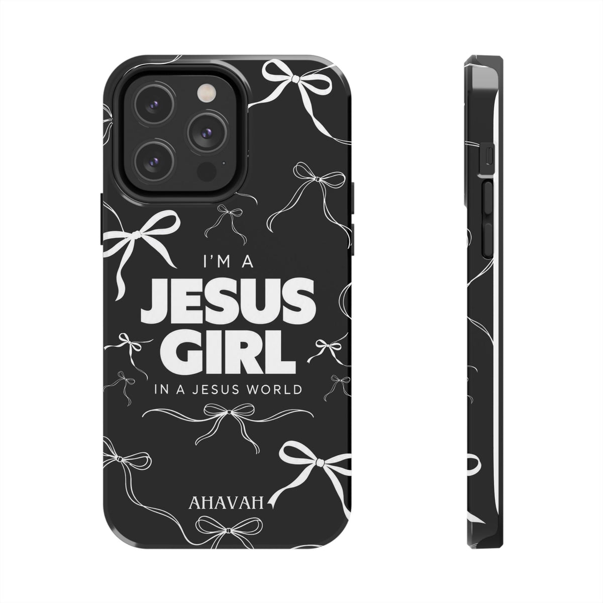 I'm a Jesus Girl Case - Midnight Black