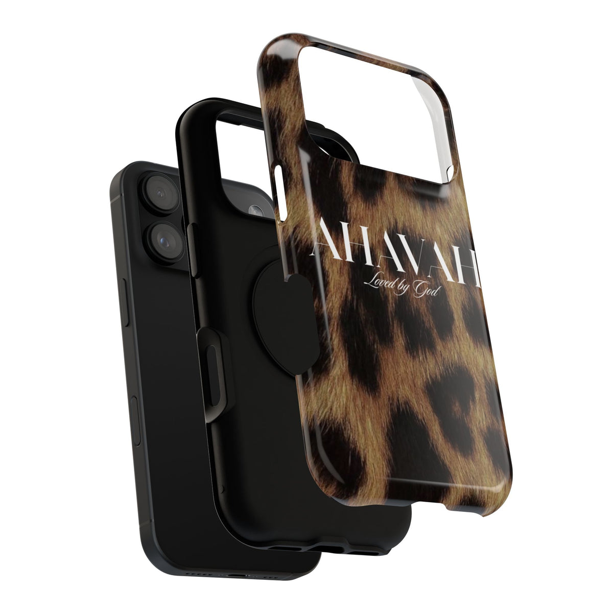 Leopard Print Ahavah Phone Case