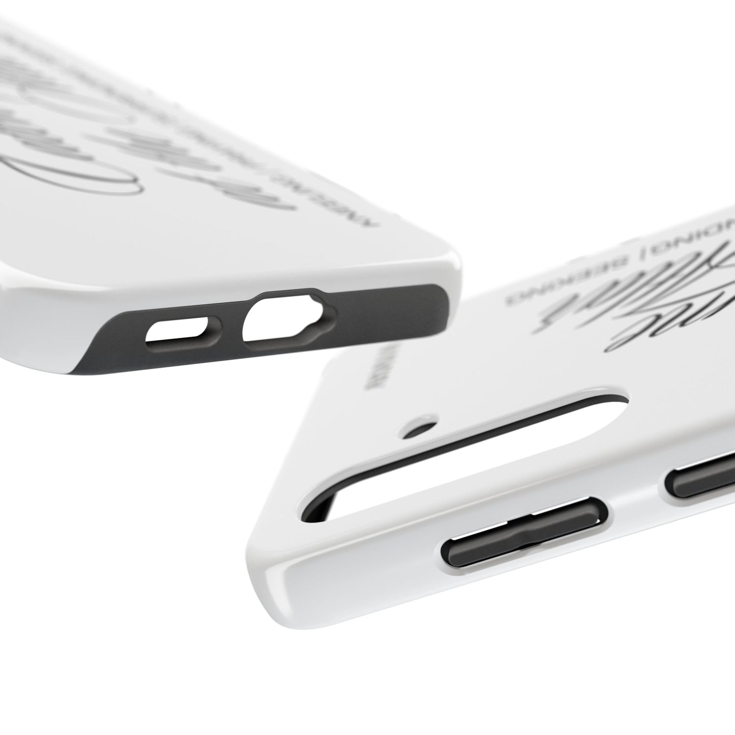 "Catch Me at the Altar" White Phone Case