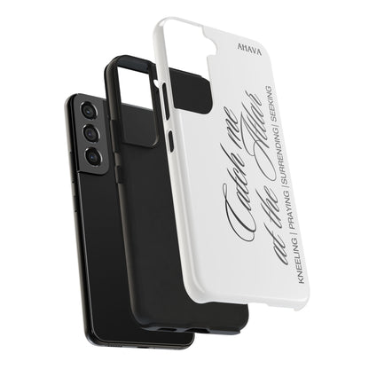 "Catch Me at the Altar" White Phone Case