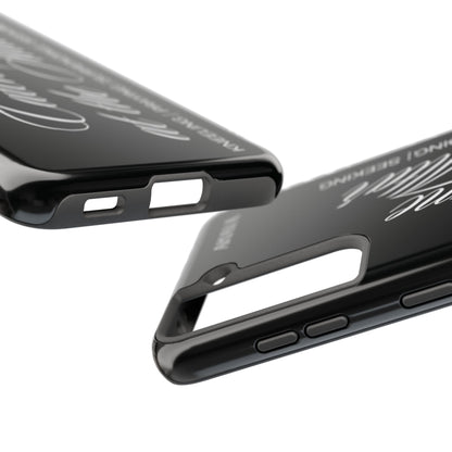 "Catch Me at the Altar" Black Phone Case