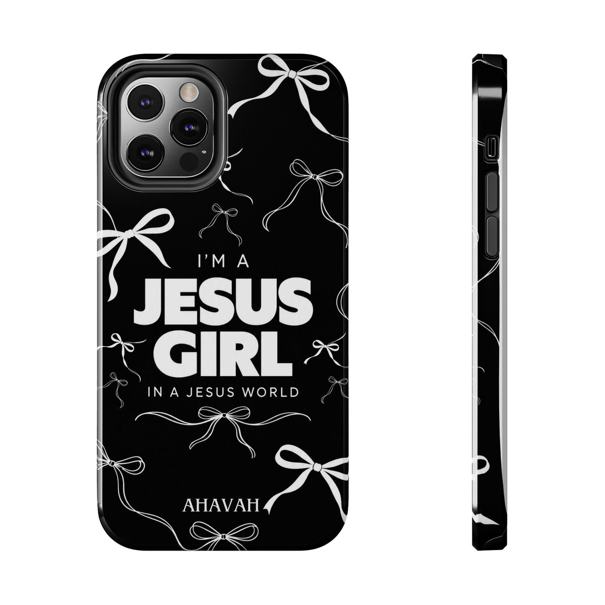 I'm a Jesus Girl Case - Midnight Black
