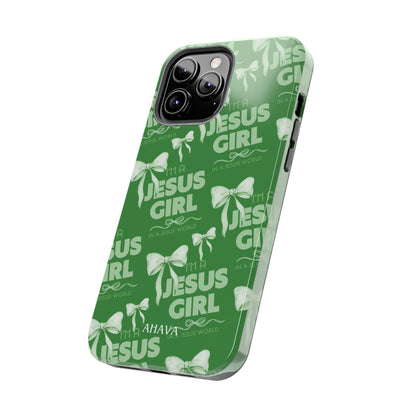 I'm a Jesus Girl Case - Green