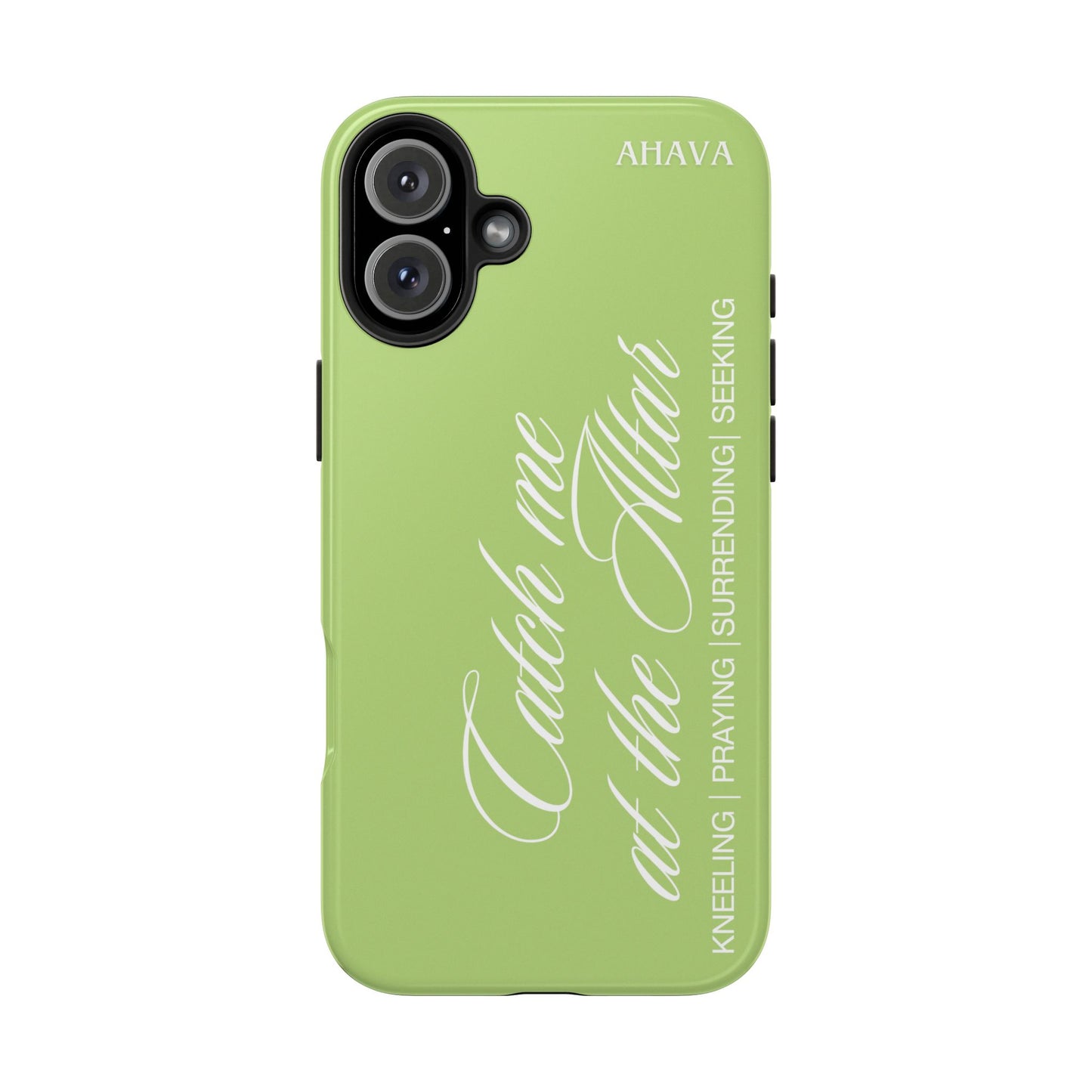 "Catch Me at the Altar" Matcha Tea Phone Case