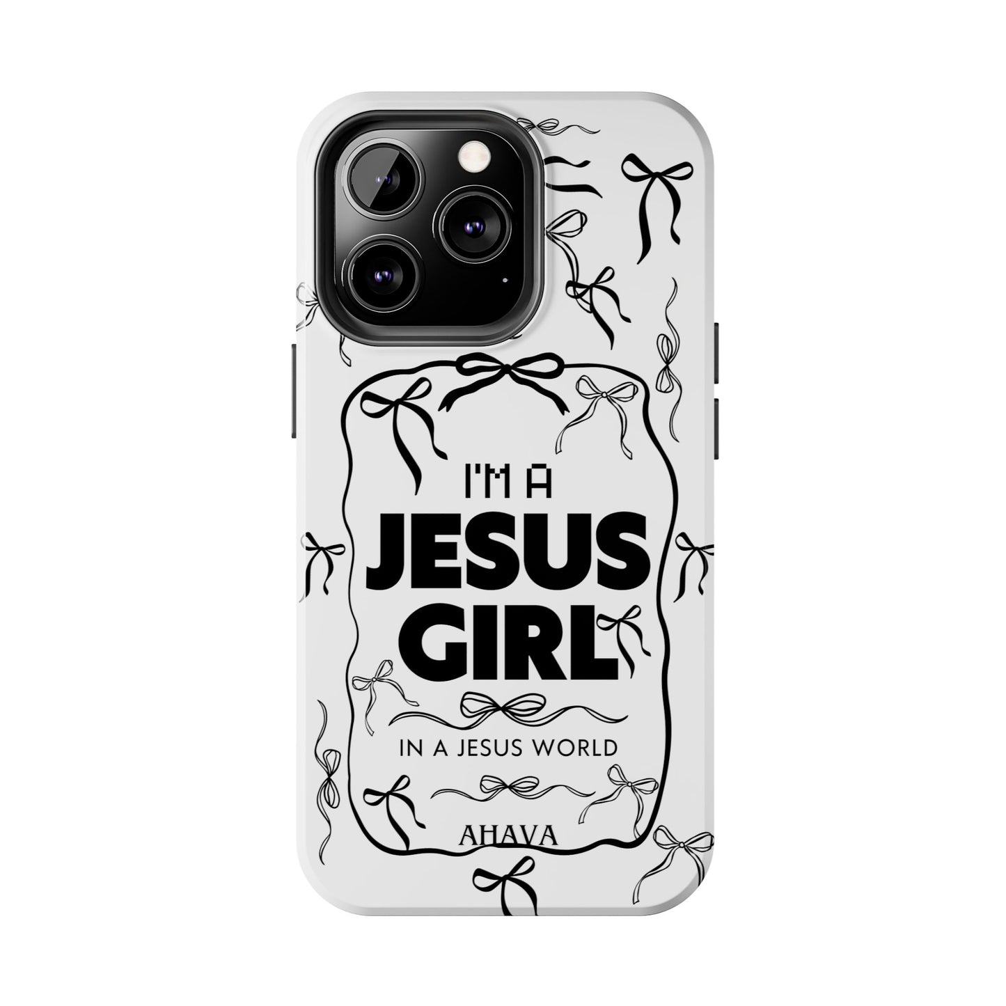 I'm a Jesus Girl  Case - black