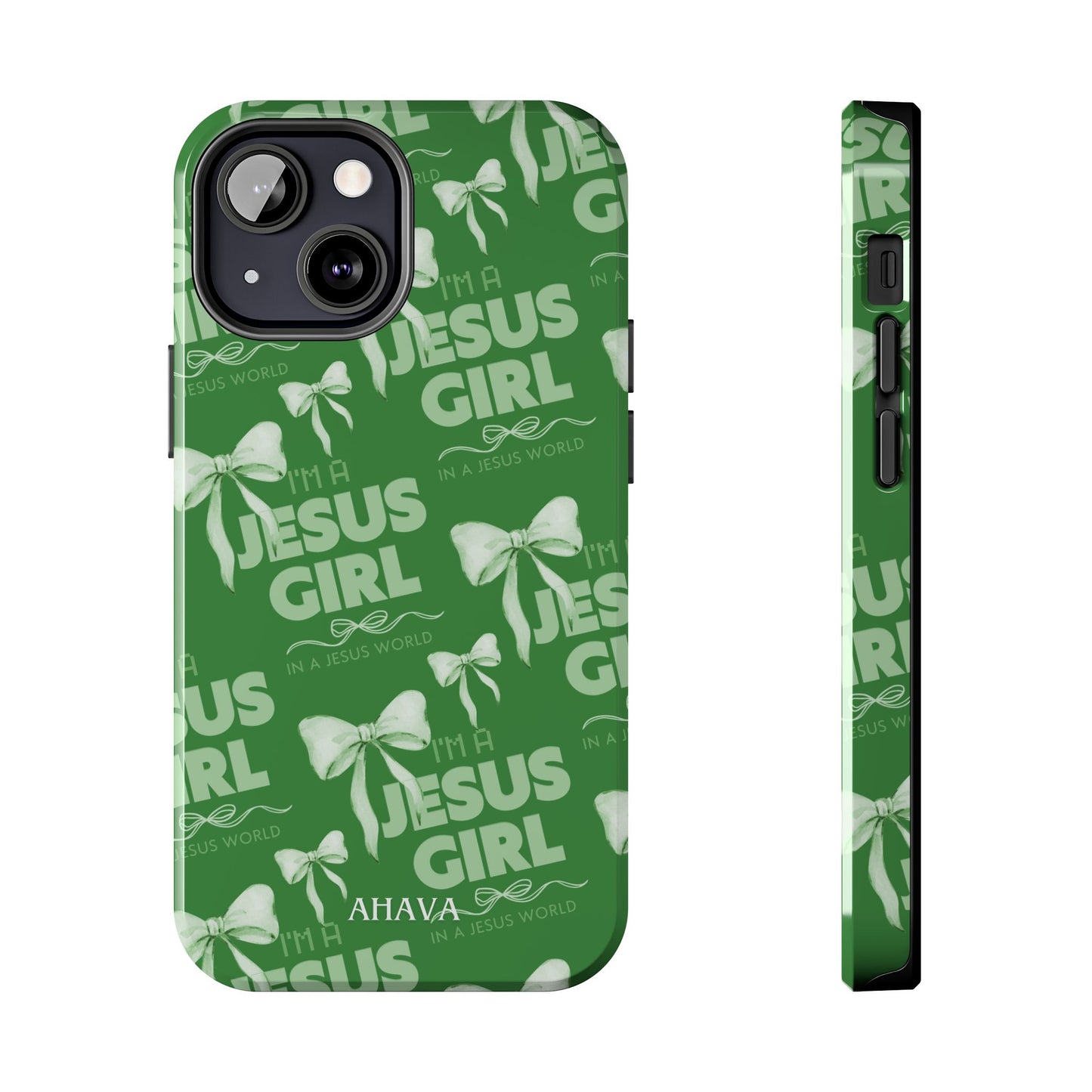 I'm a Jesus Girl Case - Green