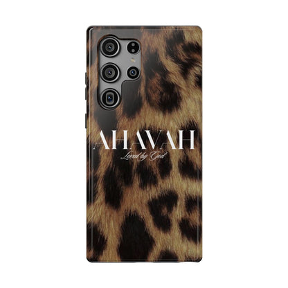 Leopard Print Ahavah Phone Case